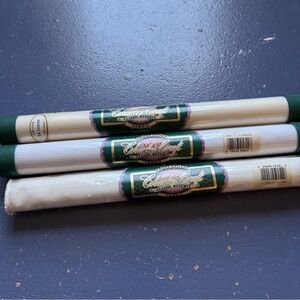 Vintage Cross Stitch Fabric Rolls,Set of 3